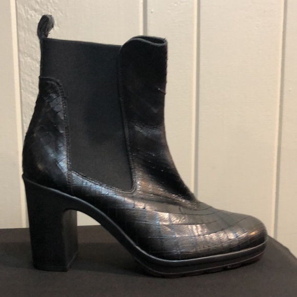 Pons Quintana Black Ankle Bootie Boots - Picture 14 of 16